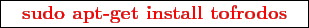 \framebox{
\texttt{
\textcolor{red}{\bf sudo apt-get install tofrodos}
}
}